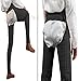 Medieval Gambeson Legging Thick Padded Chausses Lower Under Gambeson Hauberk SCA Armor Legging For Costume By ITS MEDIEVAL (L, Black), IM-0535