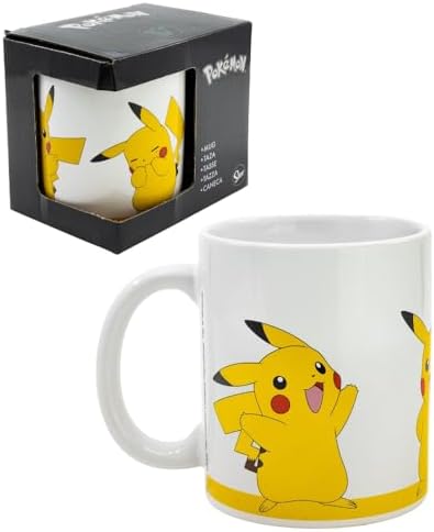 CARTOON Tasse en céramique Pikachu Pokemon modèle Mug 325 ml tass...