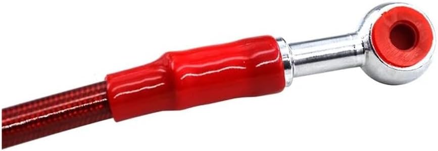 Motorbike Hoses for Brake Line Cable Clutch Oil Hoses Tube Pipe Universal Motorcycle Dirt Bike Braided Steel Reinforce 50cm 60cm 65cm