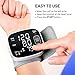 Oklar Blood Pressure Monitors for Home Use Rechargeable Wrist Digital BP Machine Cuff with LED Backlit Display, Voice Broadcast, 240 Memory Storage for 2 Users with Carrying Case