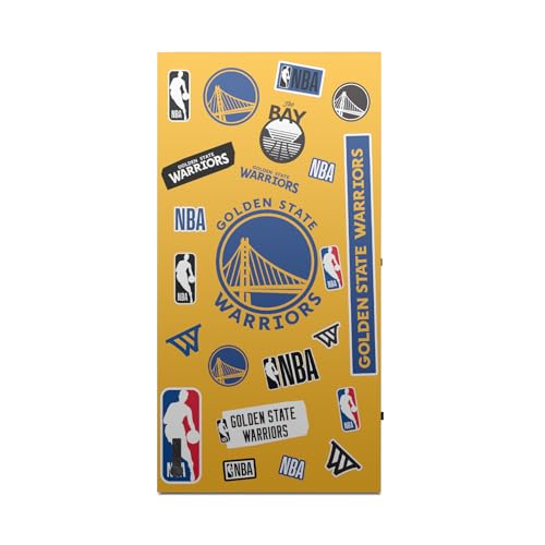 Sticker Xbox Series X protection vinyle NBA Warriors