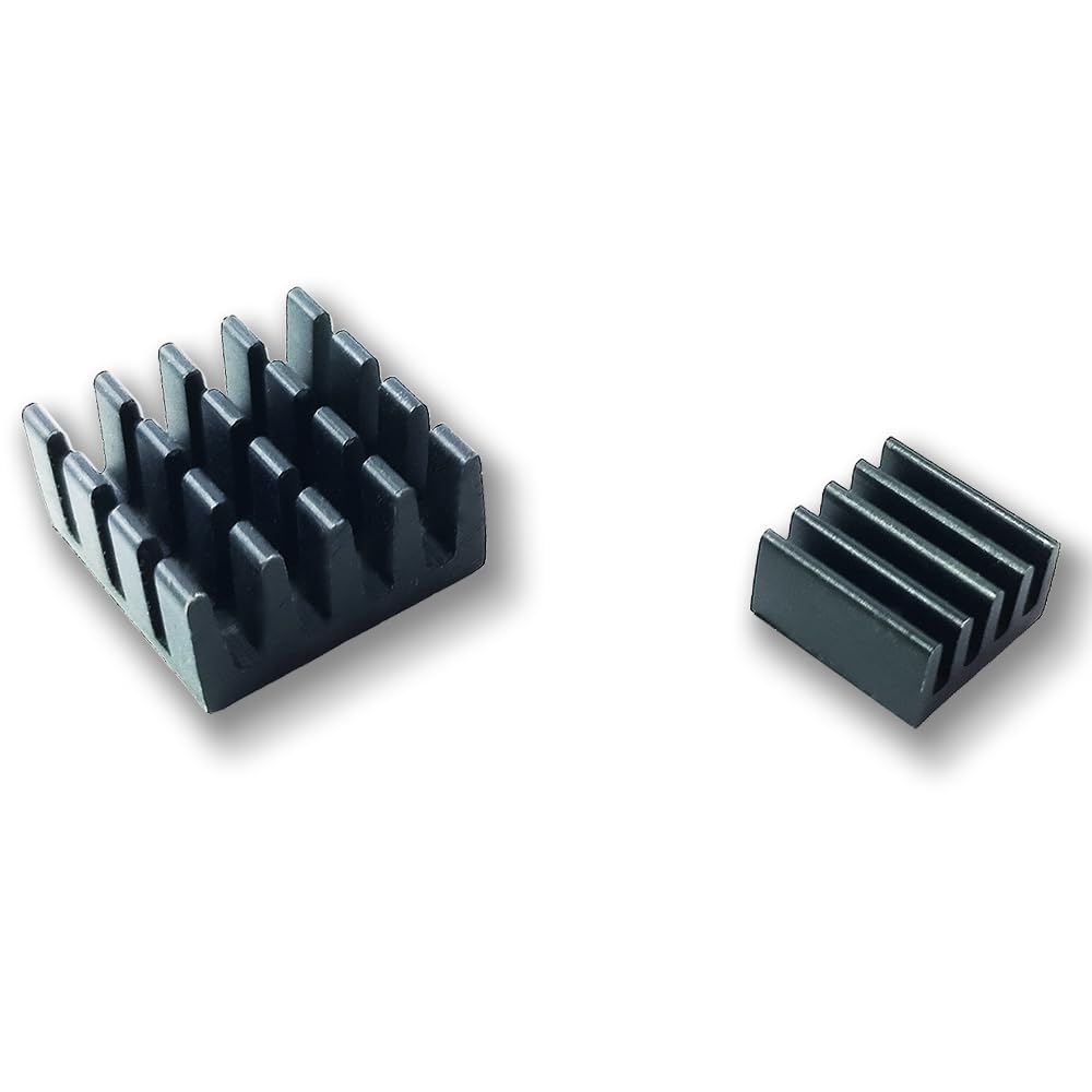 See full amazon price history chart for EZPHYSIKX Heat sink Anodized Aluminum, 14mm X 14mm X 7mm & 9mm X 9mm X 5mm, For Cooling IC TYPE TSOP SOIC SON SOP QFN QFP of Laptop CPU GPU VGA RAM VRAM VRM LED MOSFET Transistor SCR (PACK OF 4+4) EZPHYSIKX Heat sink Anodized Aluminum, 14mm X 14mm X 7mm & 9mm X 9mm X 5mm, For Cooling IC TYPE TSOP SOIC SON SOP QFN QFP of Laptop CPU GPU VGA RAM VRAM VRM LED MOSFET Transistor SCR (PACK OF 4+4) (B0CM2FZ4P8) Amazon Price History, Amazon Price Tracker