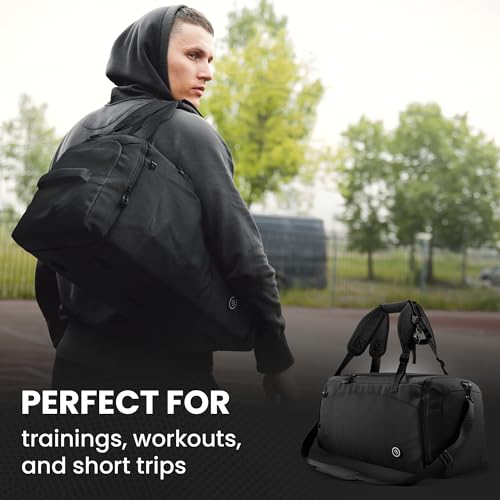 Sporttasche BeMaxx mit Rucksackfunktion für Training und Freizeit