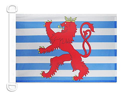 AZ FLAG Luxembourg Civil Ensign Boat Flag 12x18 in Plastic Rings