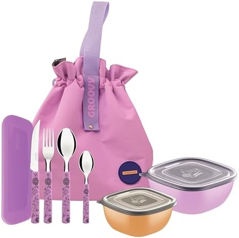 Kit Marmita com Bolsa Térmica Tramontina Groovy Breakfast 8 Peças