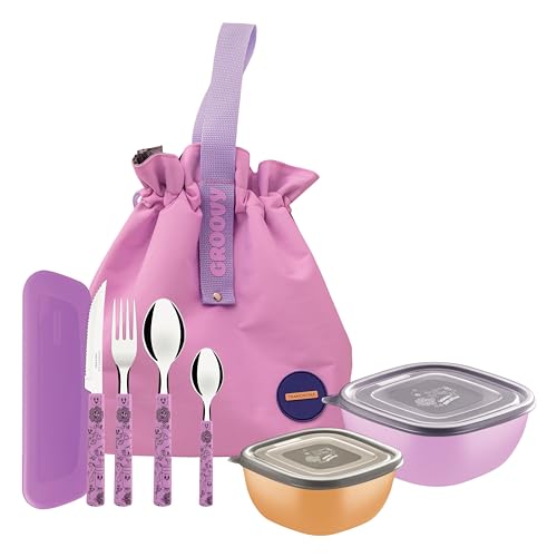 Kit Marmita com Bolsa Térmica Tramontina Groovy Breakfast 8 Peças