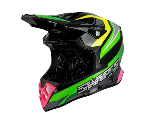 Casque Cross S828 Faster XL idéal pour vos sessions enduro du week-end