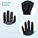 LUMINFLY Breathable Full-Finger Equestrian Gloves, Anti-Slip Palm, Adjustable Fit, Ideal for Horse Riding and Outdoor Sports