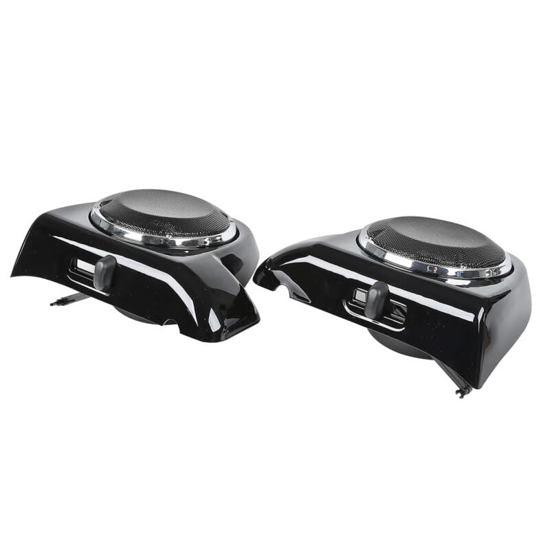 6.5" Lower Vented Fairing Speaker Pods Box Grills miniatura 7