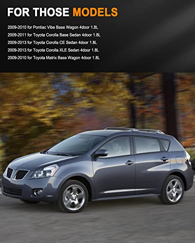 Asape 11385 27060-0T040 High Output Alternator Replacement For 2009-2010 For Toyota For Corolla 1.8L 2009-2010 For Pontiac For Vibe 1.8L 2009-2010 For Toyota For Matrix 1.8L 104210-2800 27060-37040 #TOP6