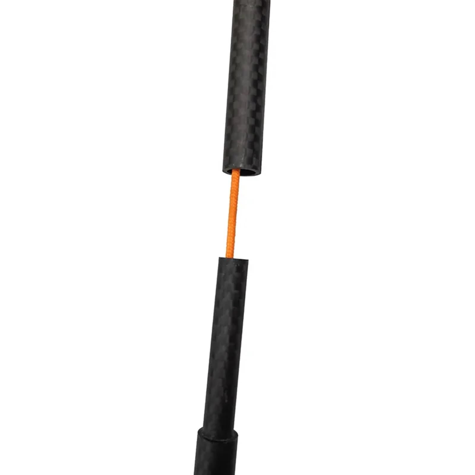 Zeltstangen 63/72 Gramm 126/125 cm Carbon Fiber Ultralight Zelt Doppel A Zelt Gerade Zeltstange(Five-segment-28cm)