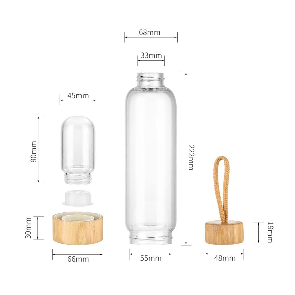 550Ml Botella De Agua De Cristal Natural Punto De Cristal De Cuarzo Punto De Elixir Curativo Cristal De Reiki Botella De Agua De Energía Botella De Agua Con Infusión De Gemas ( Color : Lapis lazuli )