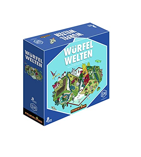 Mundo de Dados Juego de Mesa Feuerland Spiele 31004 para Noches de Amigos