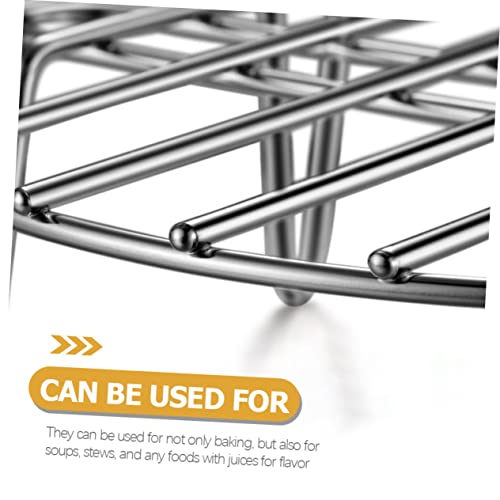 GRIRIW 1 Conjunto De Acessórios Para Fritadeira A Ar Cesta Para Fritadeira A Ar Bolo Assadeira Frigi