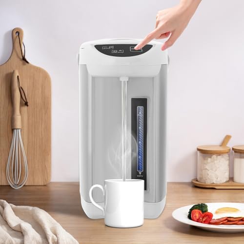 Hervidor eléctrico de agua, 4L acero inoxidable 750W