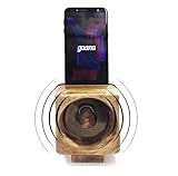 Home Dress Wooden Mobile Stand | Cell Phone Speaker Holder | Handmade Tabletop Speaker Stand Amplifier | Office Desk Decor Accessories