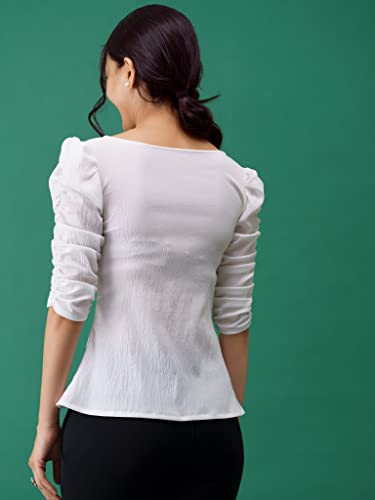 Image of AASK Casual Solid Women Top