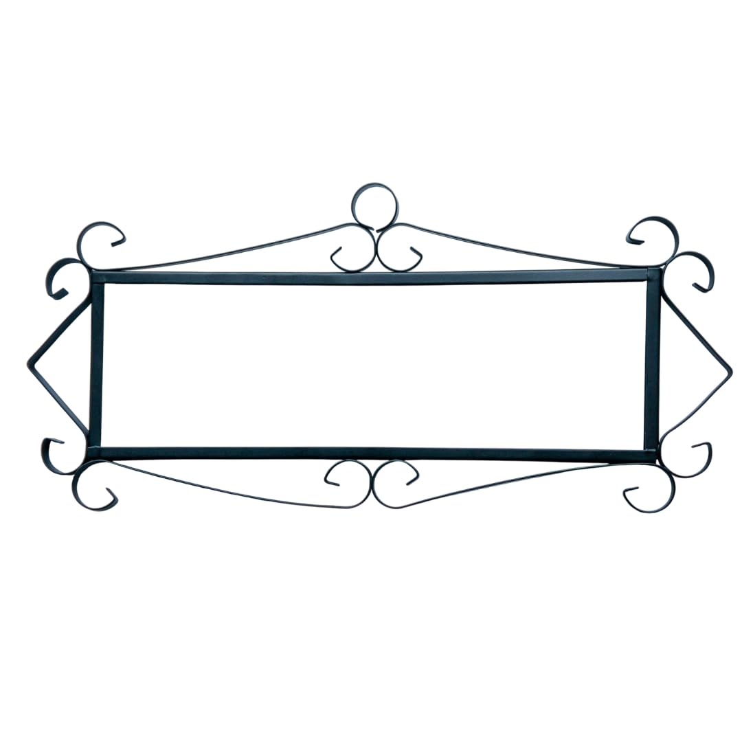 Desora Blue | Ceramic Door Number Tile & Frame โ 5.5cm x 11cm (2.17" x 4.33") 5 Tile Frame