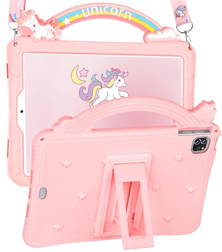 Coque iPad Pro 11 et Air 5/4 kawaii dessin animé pour transporter votre tablette partout