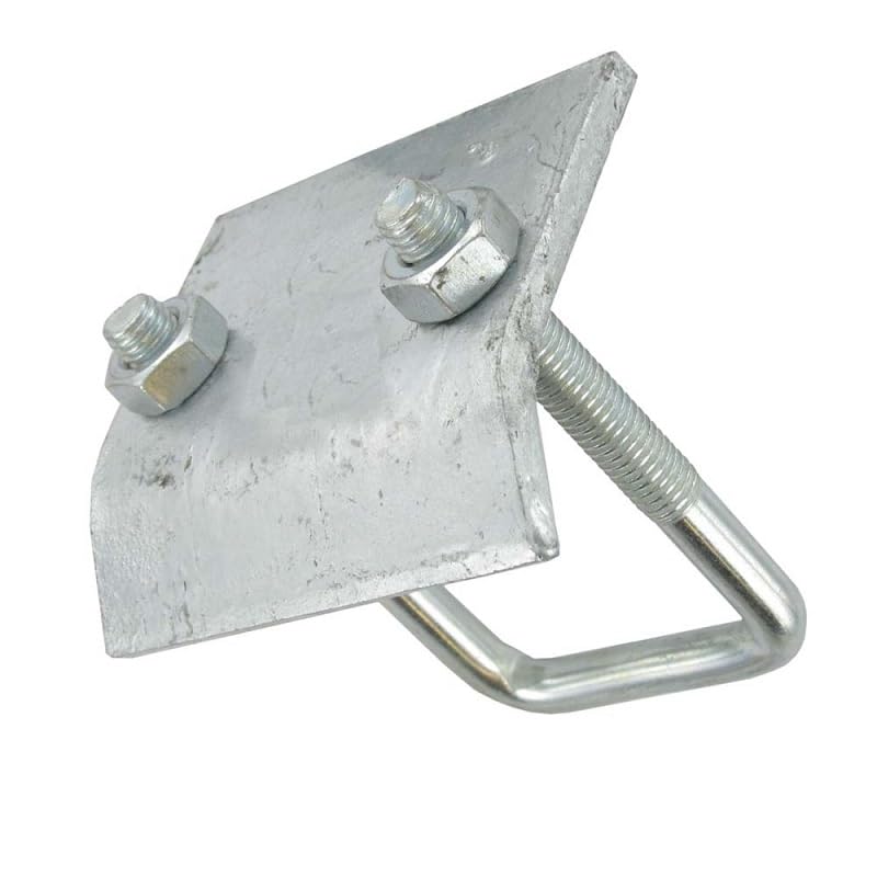 Electrical Galvanised Steel Channel (Strut) & Accessories (M10 x 82mm Beam Clamp with U Bolt)