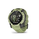 Garmin Instinct 3, Smartwatch, 50mm, Display AMOLED 1,3', Lunetta in metallo, 10ATM, GPS Multi-band, Torcia, 90+ App per lo Sport, Pay, Autonomia 24 giorni, (Fern Green)