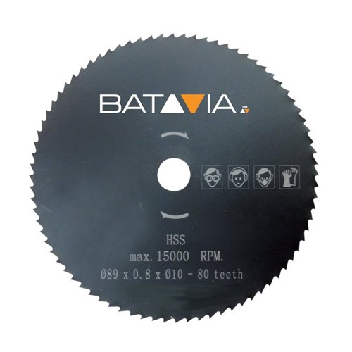 Preisvergleich Produktbild Batavia 7061240 HSS Sägeblatt 80T 89mm, Mehrfarbig