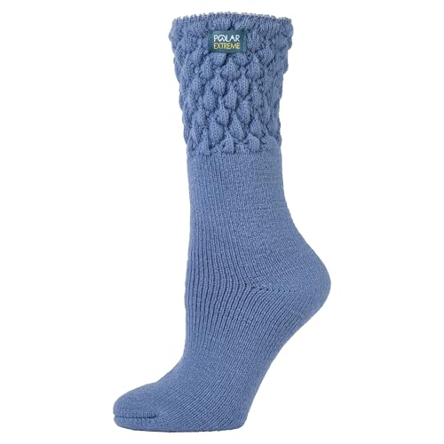 Image of Polar Extreme Thermal Hiking Socks - Cushioned, Insulated, Warm para Boots, Women & Men, One Size Fits Most 4-10, 2-Pack