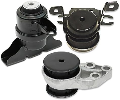 Compatible with 2001-2004 Ford Escape/Mazda Tribute 2.0L 3.0L Motor & Transmission Mount Set 3PCS : A5304 A5292 A5293 - K1387