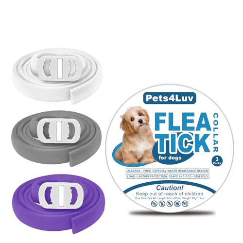Pets4Luv Collar Antipulgas y Garrapatas para Perros