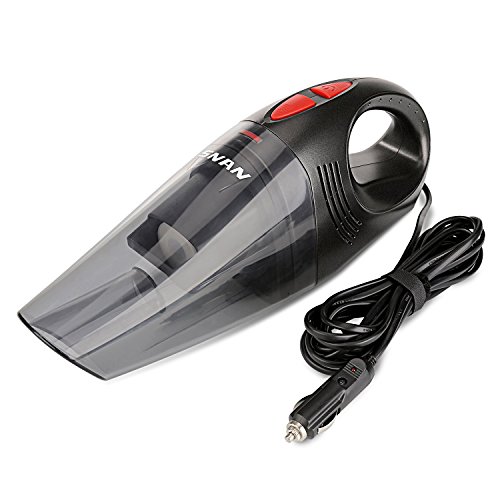 SNAN Car Vacuum Cleaner Super Suction 100W 4.7 Meter 12 v Portable Handheld Vacuum Cleaner,Wet and Dry Hand Held