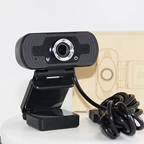 Lurrose 1080Hd Webcam para Computador Com Microfone Autofoco Cí¢mera Laptop Usb 2. 0 Desktop Web Cam