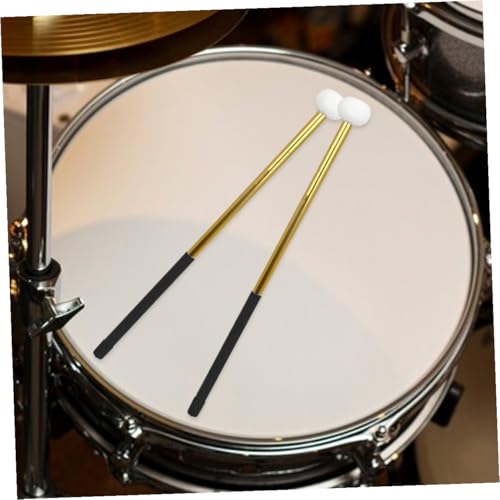 Baguettes de percussion avec prise confortable anti-fatigue pour batteur