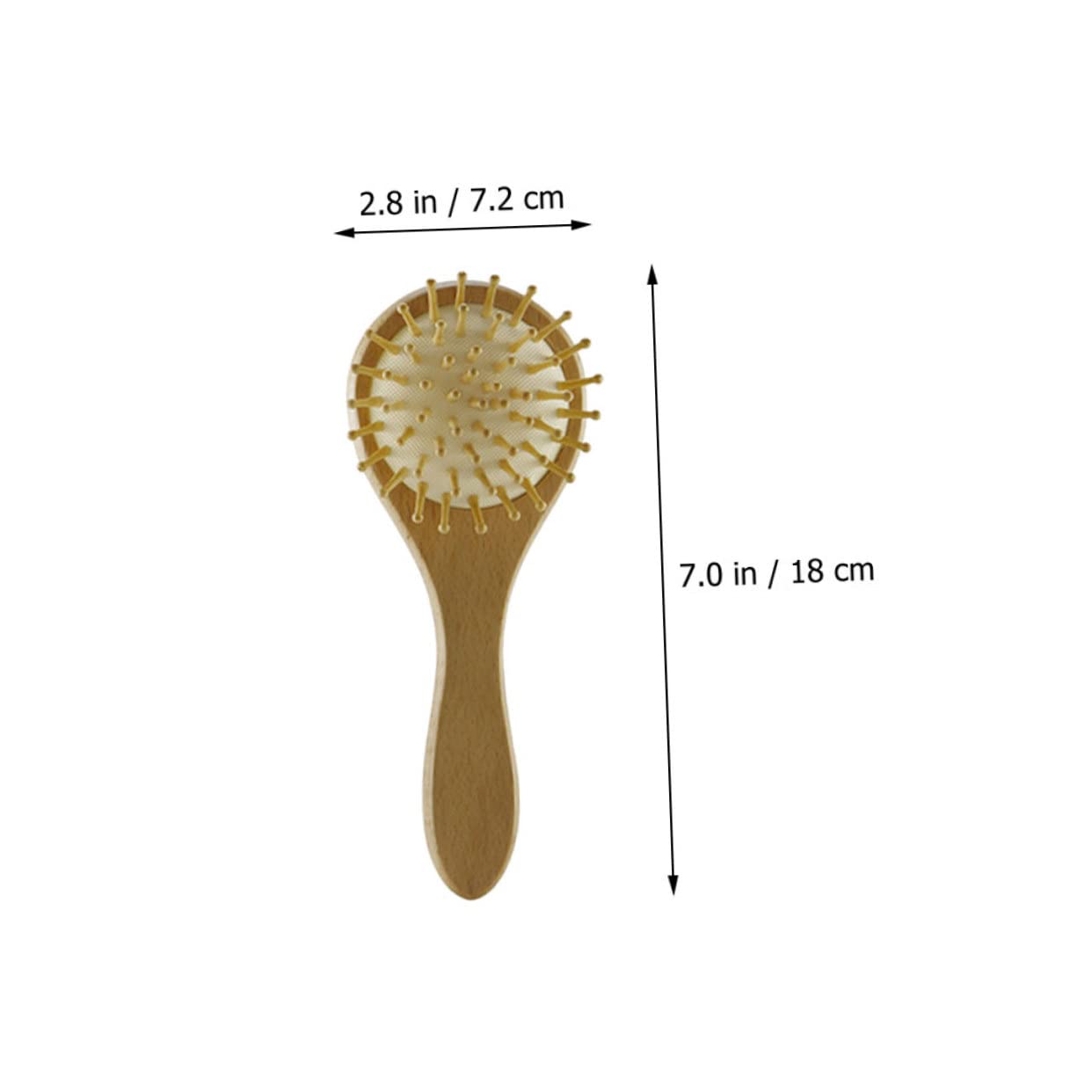 FRCOLOR 4 set di spazzole per capelli per bambini, in carta velina per sacchetti, no spazzola per la cura dei capelli dei bambini, set di pettini, a per shampoo per, a per