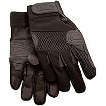 Rock-N-Rescue Rope Master Gloves - Version II, Lightweight, Breathable, Stretchable, Nylon Construction for Dexterity and Comfort, Leather Reinforced Palms for Protection, X-Large