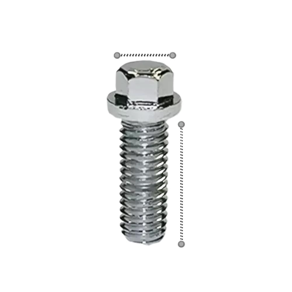Kit bulloni collettore di aspirazione in metallo 12 pezzi per motori Small Block 265 283 305 327 350 383 400 compatibili con 1955 1985