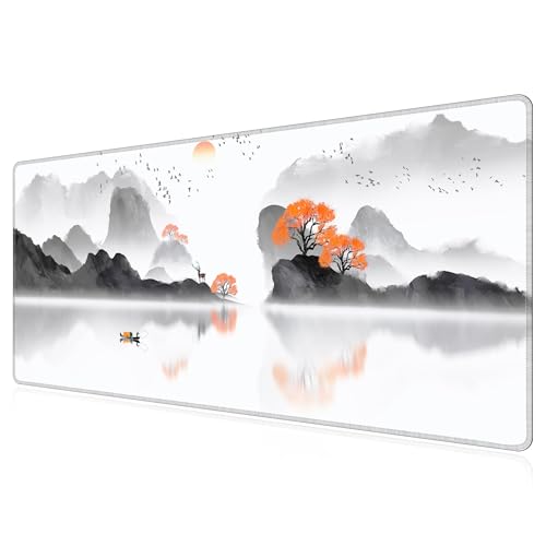 Tapis de souris 130x60cm pour stabiliser le clavier et éviter les rayures de bureau