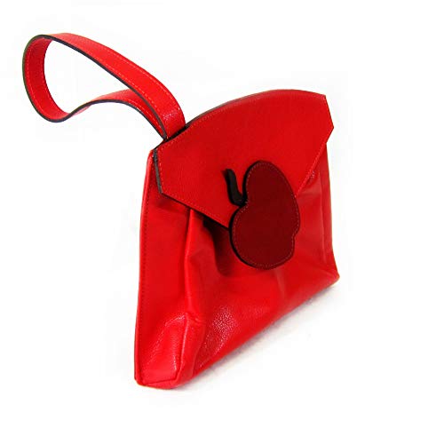 Bolsa Clutch em Couro Maria Adna