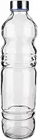 Euro Home - Garrafa 1 litro H2O de Vidro Transparente - VDR7243