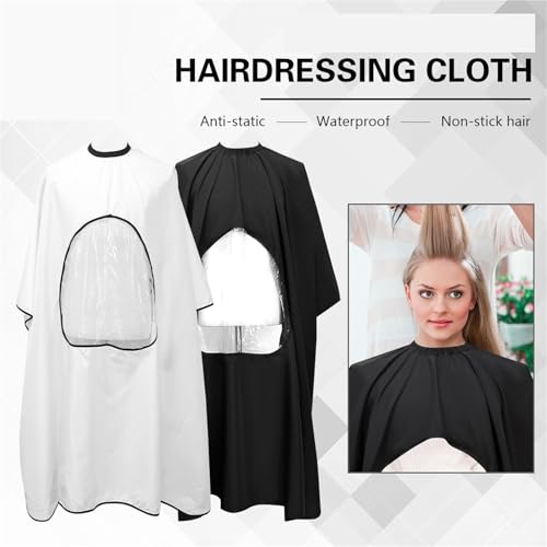 Capa corte pelo impermeable y transparente para usar el móvil cómodamente 2