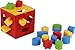Play22 Baby Blocks Shape Sorter Toy - Childrens Blocks Includes 18 Shapes - Learning Color Recognition - Colorful Sorter Cube Box - My First Baby Toys - Toys Gift for Boys & Girls