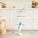 Shark Steam Mop with 2 Machine Washable Dirt Grip Pads, Removable Water Tank, Lightweight, Steam Cleaner for sealed Hard Floors, Marble, Stone, Hardwood, Tile, Laminate, White/Seafoam, S1000