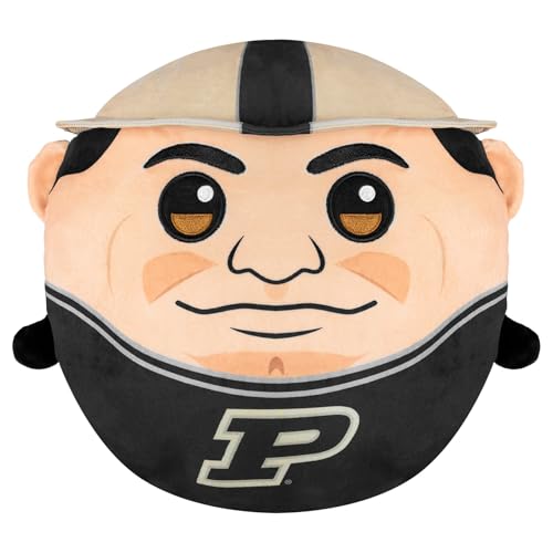 Sleep Squad Purdue Boilermakers Pete 12" Mascot Kiri Cloud Plushie - Official Collegiate Plush