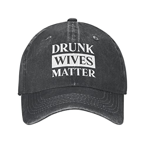 Gorra de béisbol Drunks Wives Matter para hombre miniatura 1