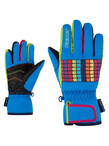 Gants de ski enfant Ziener imperméables et sans PFC pour les sports d'hiver