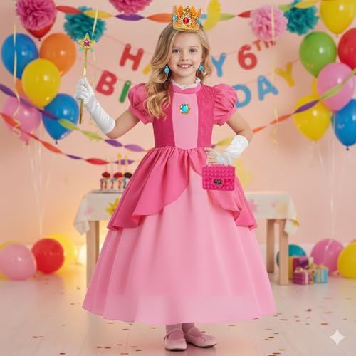 Disfraz de Princesa para Niñas con Accesorios miniatura 6