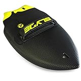 The Slyde Grom Soft Top Bodysurfing Handboard / Handplane, Easy to Use, Fun to Master, Safe for Kids, Portable, Light Weight, Durable with Exceptional Buoyancy (Turquoise and Electric Lemon)