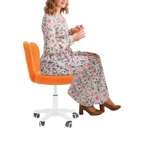 Soudesileim Silla de tocador con ruedas
