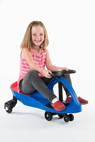 PlasmaCar Ride-On, Blue, 31.5"W x 16"H x 13.3"D