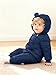 XMWEALTHY Toddler Snow Suit 18-24 Month Boy Clothes Kids Winter Coat Jacket Infant Warm Bunting Baby Cute Outfit Navy Blue
