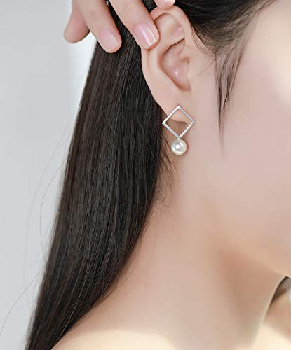 Boucle d'oreille perle argent : le cadeau de fête idéal